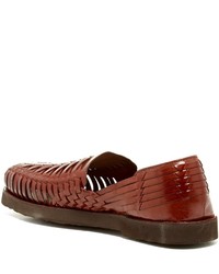 sunsteps barclay huarache sandal brown woven leather sandals